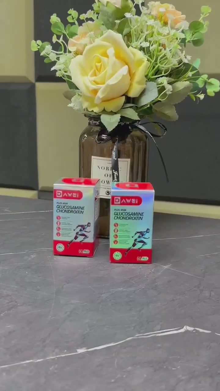 四瓶氨糖软骨素钙片到手，我的关节保养新尝试