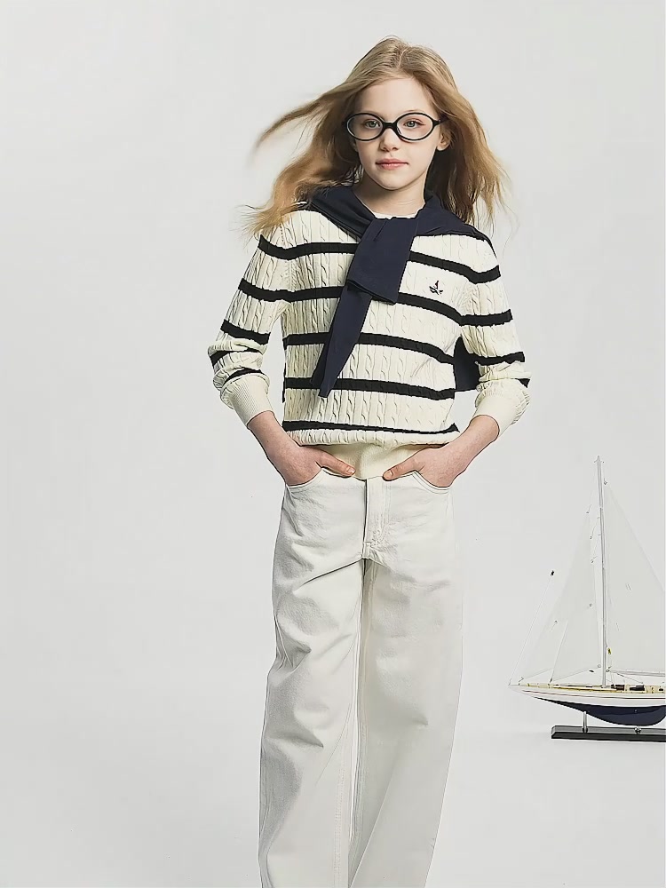 姐妹们！这件针织衫真的绝了！抗起球4级，麻花细条美到窒息！