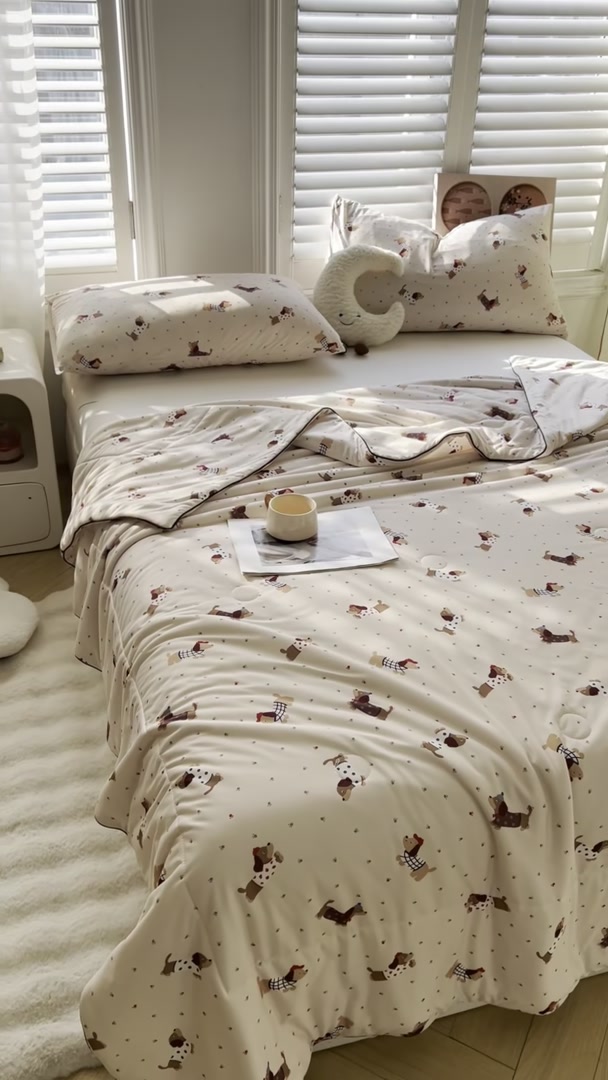 添富贵夏凉被：一场与大豆纤维的冷静对话