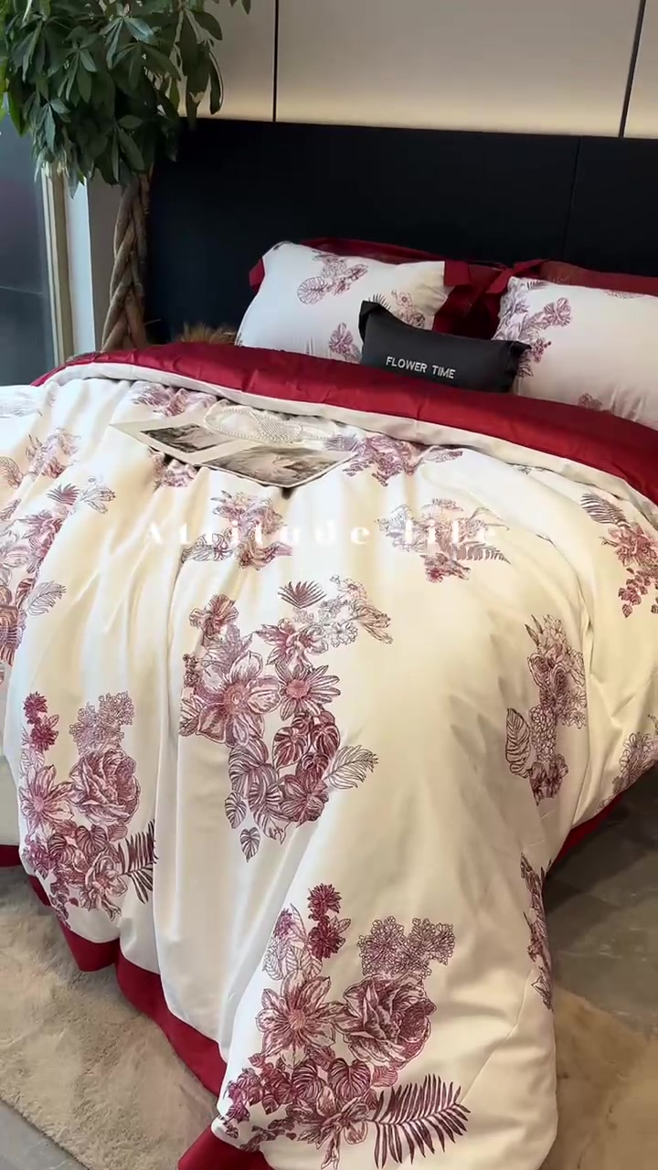 婚庆四件套天花板？皇力士100S长绒棉开箱，这质感真的值2898吗？