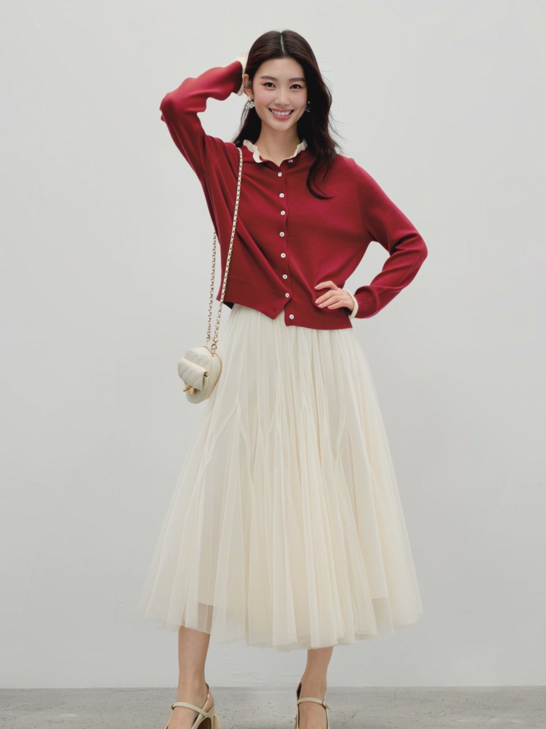 秋水伊人复古针织开衫：是温柔陷阱还是冬日救星？