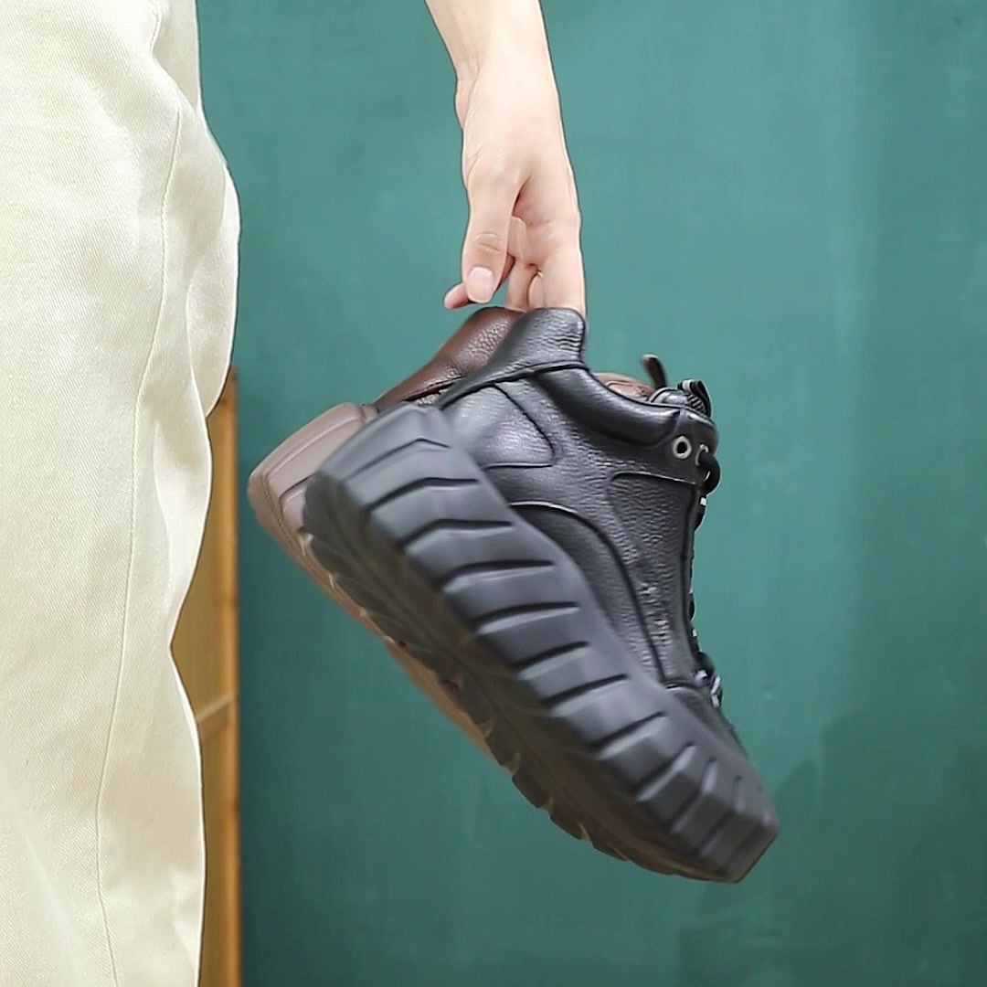 保罗·盖帝老爹鞋：复古潮流的真皮厚底体验，小众设计感拉满！