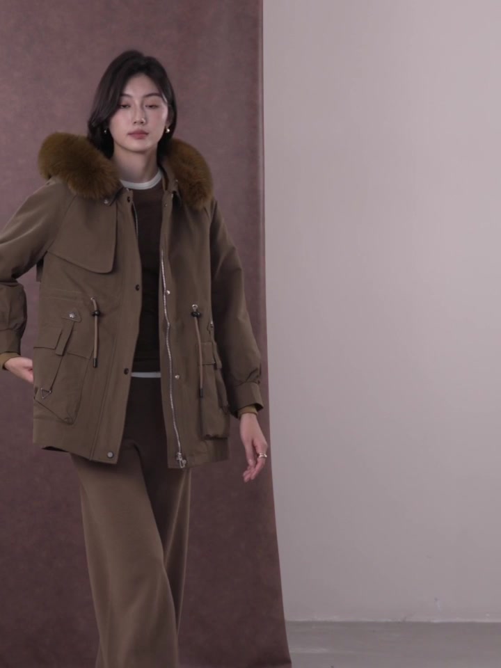 冬日里的温暖守护者：兽王派克服，兔毛内胆的极致奢华体验！