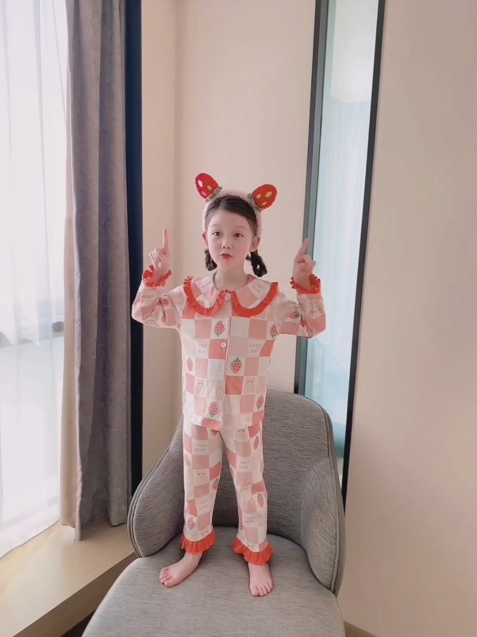 安之伴童装睡衣套装，舒适到宝宝不想脱！