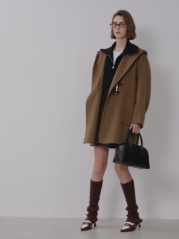 LILY绵羊毛复古双面呢大衣：花两千多买件大衣，值不值？