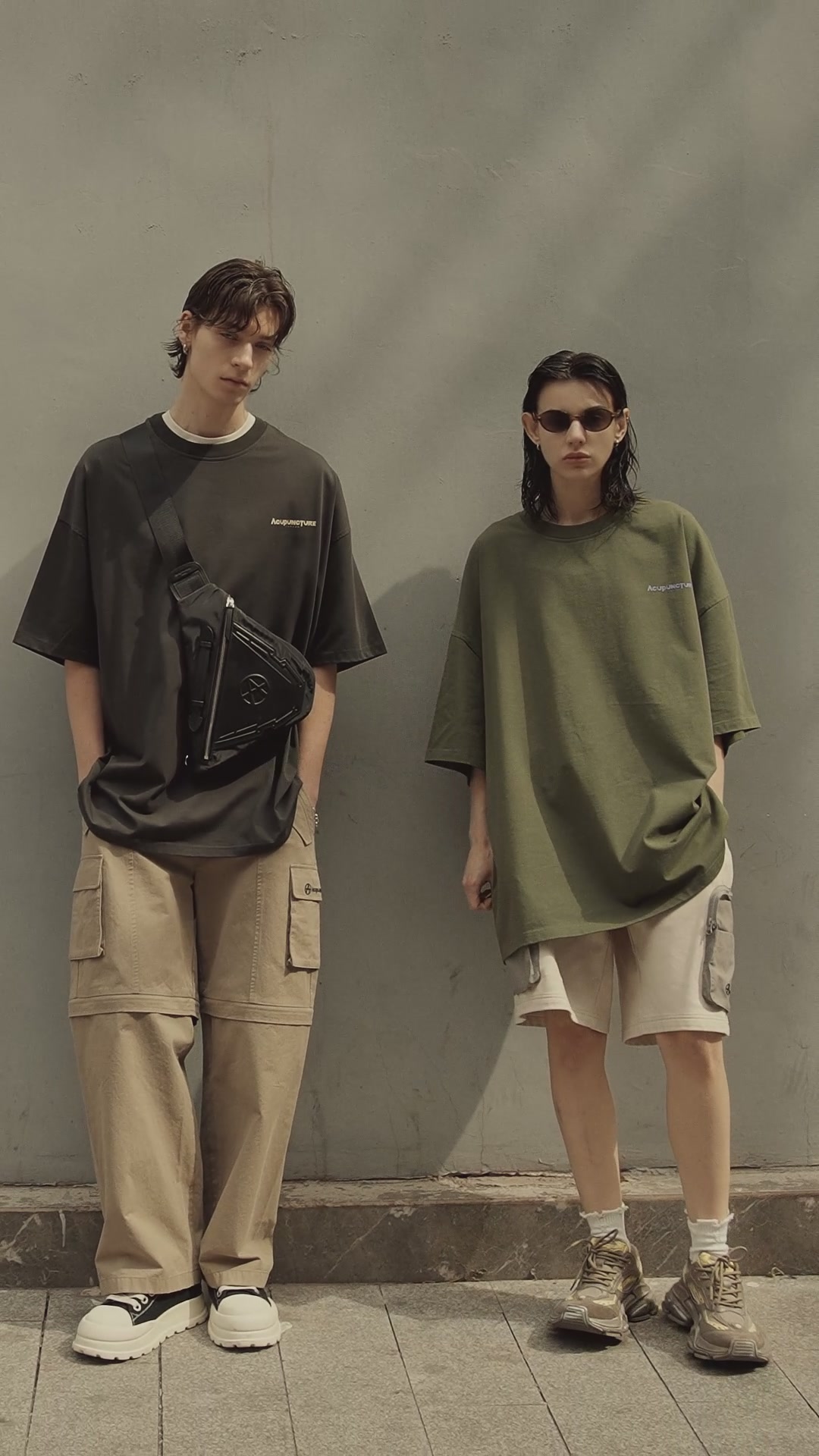 撞色T恤穿搭分享｜Acupuncture宽松版短袖，这个夏天我决定做最靓的仔！