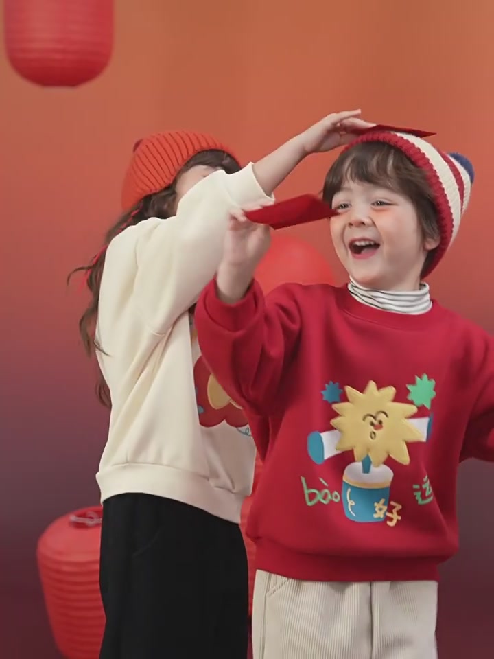 过年新衣别乱买!这件唐装卫衣让宝宝秒变福娃🧧