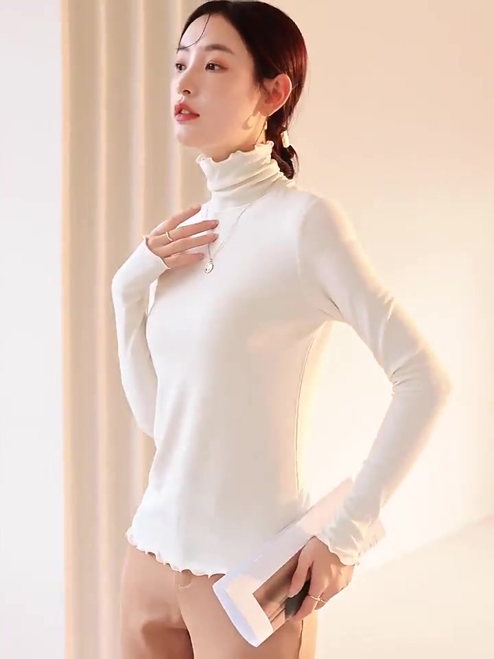 【真实测评】浪漫春天木耳边打底衫：是洋气还是土气？369元值不值？