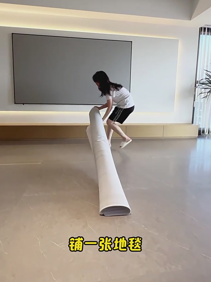 客厅地毯怎么选？这款轻奢高级毛毯让我家瞬间提升档次！