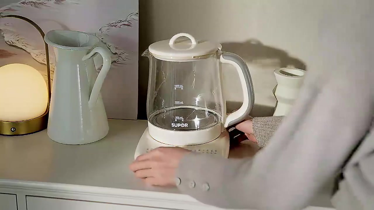 苏泊尔养生壶开箱体验：1.5L加厚玻璃，煮茶养生两不误！