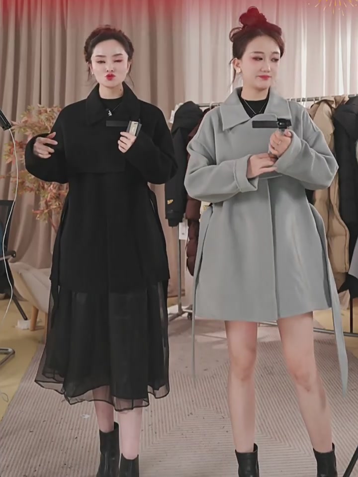 麦斯兰双面呢大衣开箱！专柜同款质感绝了，这个冬天就靠它了