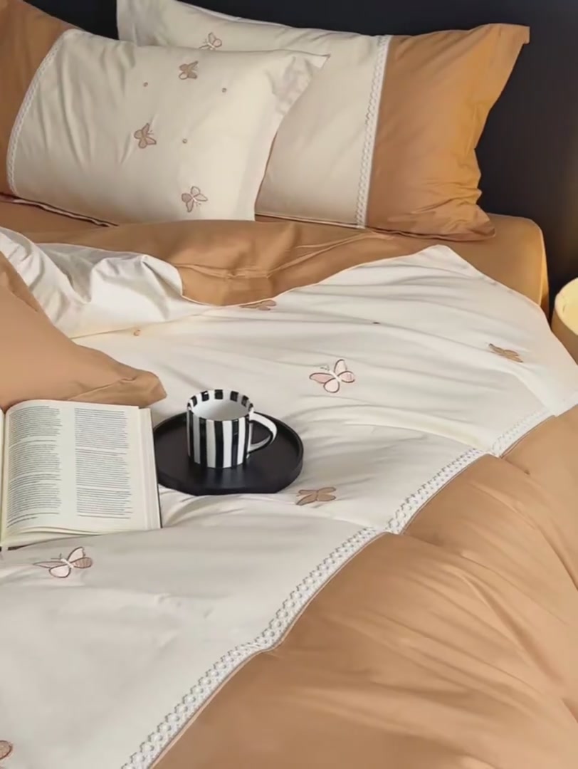 逸茉A类高支高密长绒棉四件套：轻奢床品界的“卷王”，值不值1398元？