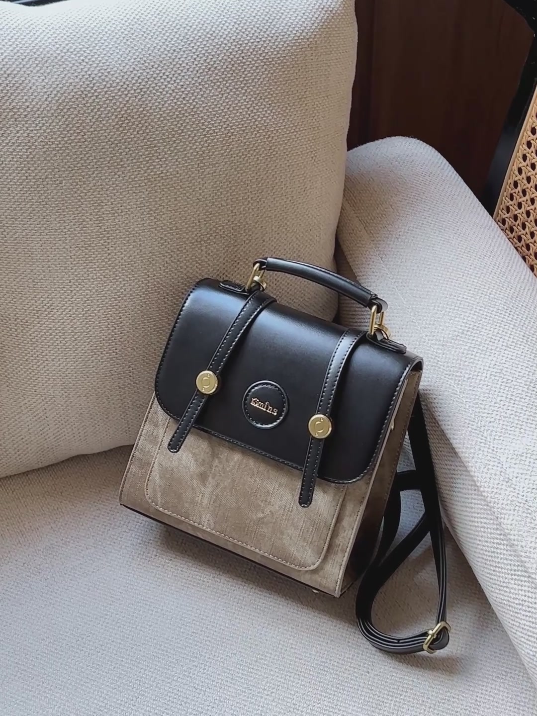 2026新款老花波士顿包，高级感拉满！