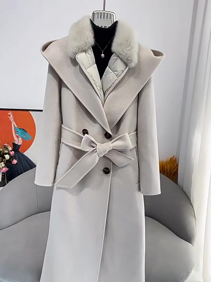 奢梵蒙2024新款羽绒服体验：万元级皮草与羽绒的奢华碰撞