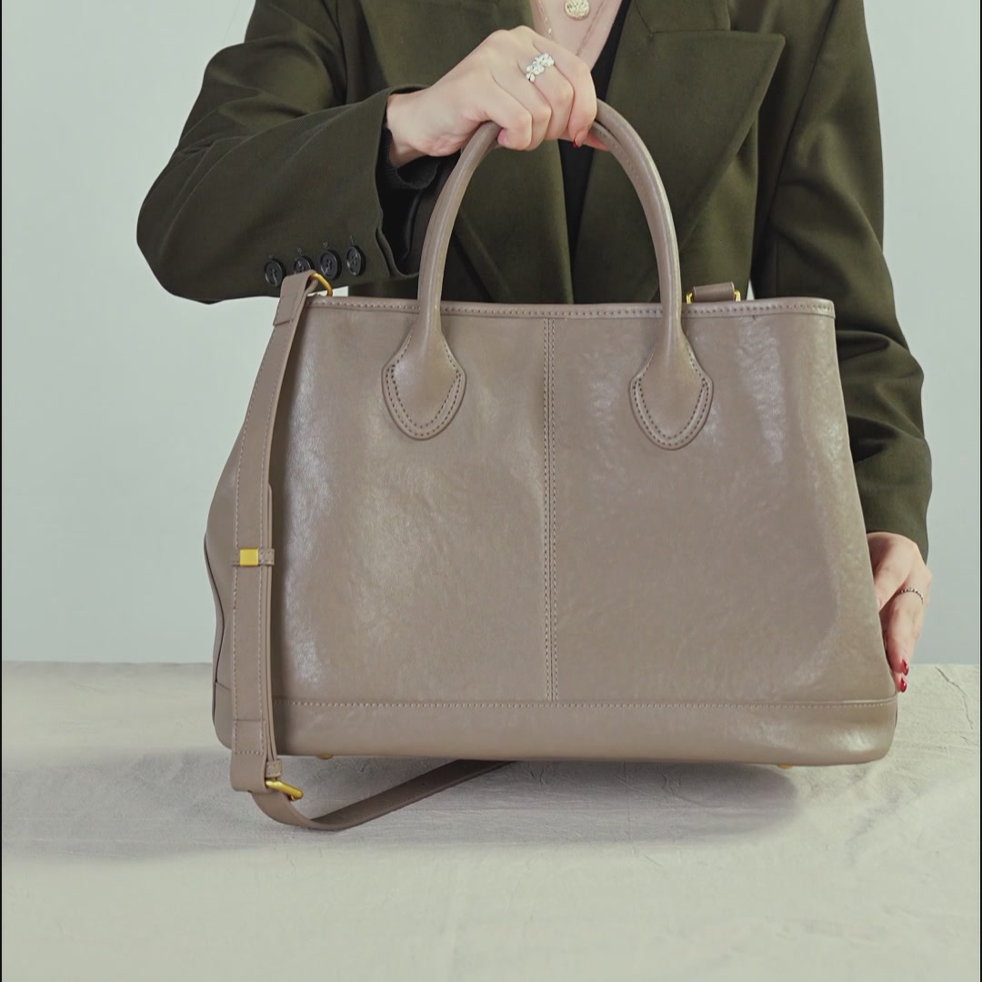 399元买真皮托特包，VANDEE这款大容量女包到底值不值？