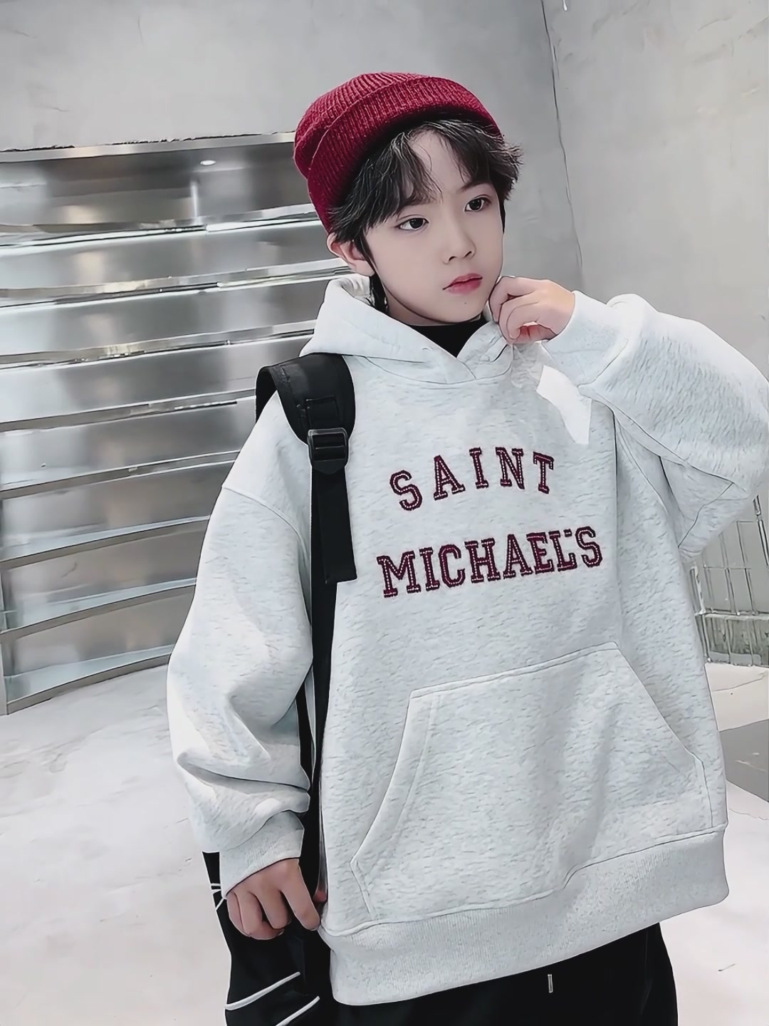 秋冬穿搭必备！SMILEY WORLD加绒卫衣，帅气又保暖