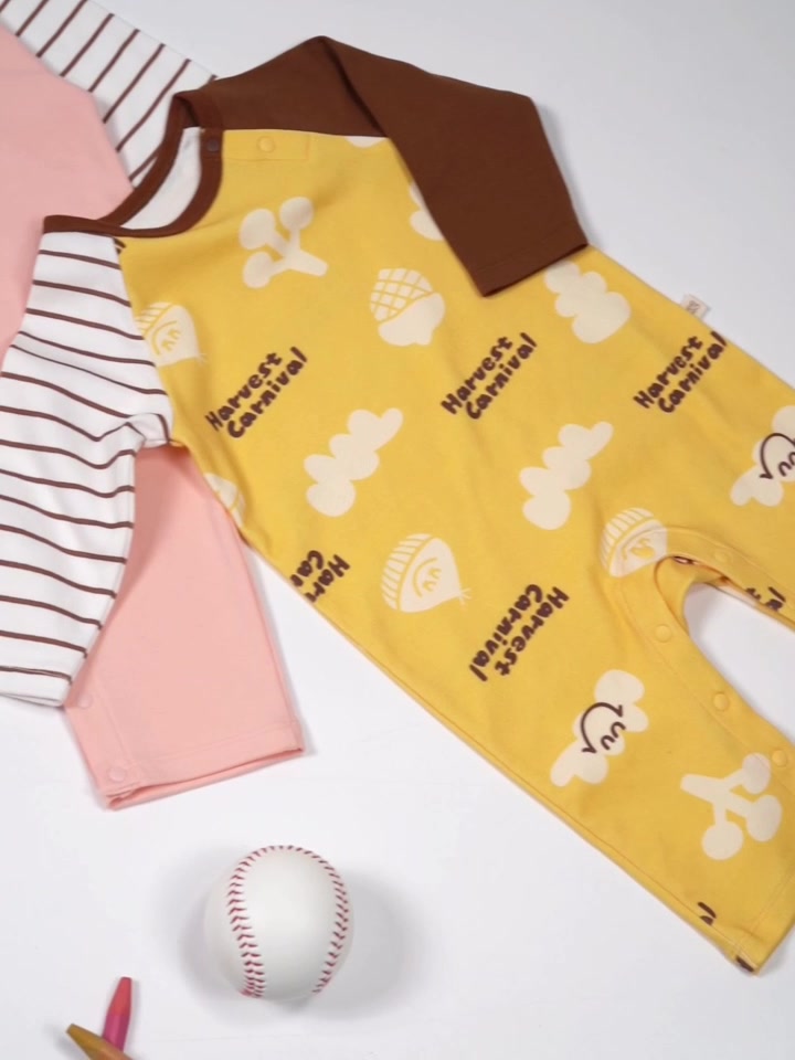 萌娃穿搭新宠！minizone拼色连体衣，舒适与颜值双在线