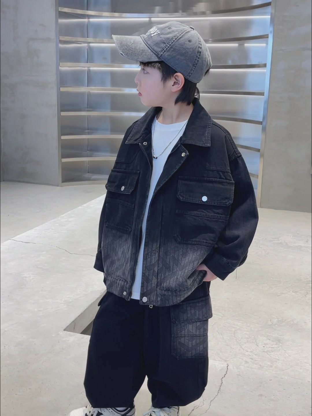 2026春季新款，Camkids儿童牛仔套装：帅气时髦潮，中大童的春季必备