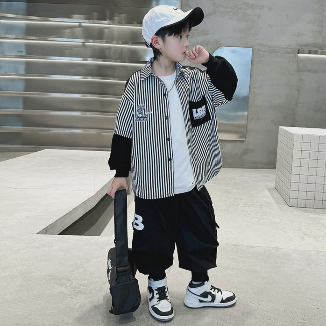 独行侠的童装探险：Camkids 2026新款男孩运动套装，不只是酷，更是自由的开始