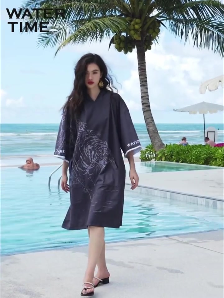 Watertime速干浴巾：沙滩上的“吸水小能手”，游泳后的“温柔拥抱”