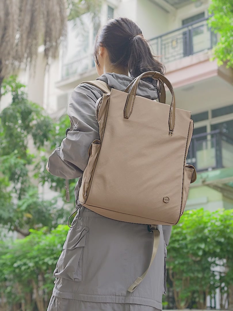 姐妹们！这款高尔夫双肩包真的绝了！14寸大容量还这么潮！