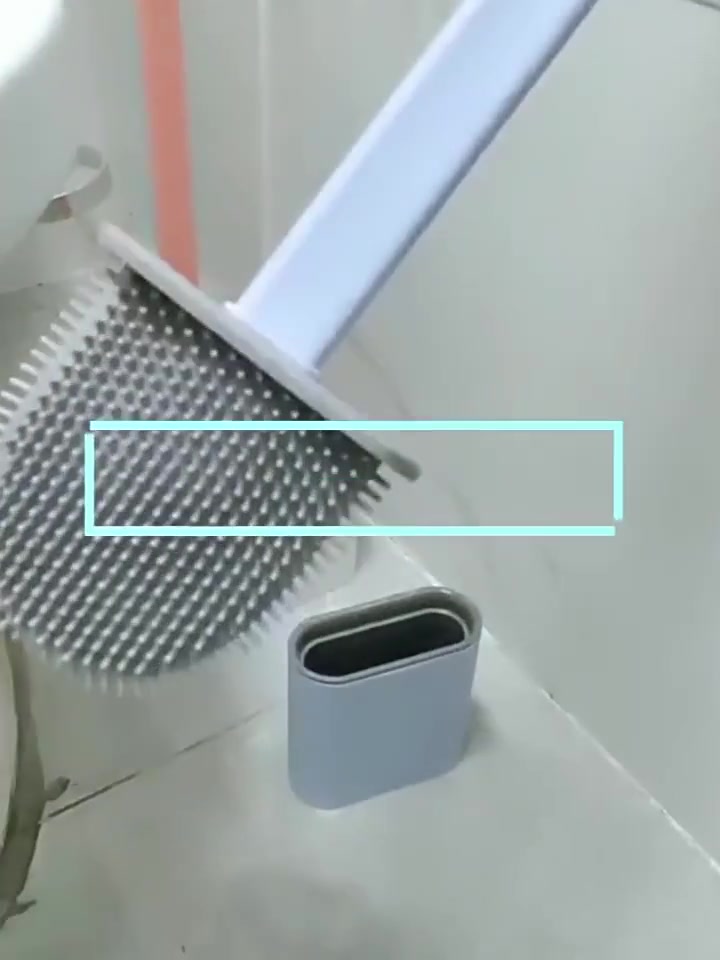 懒人必备！CCKO硅胶马桶刷，刷厕所再也不弯腰！