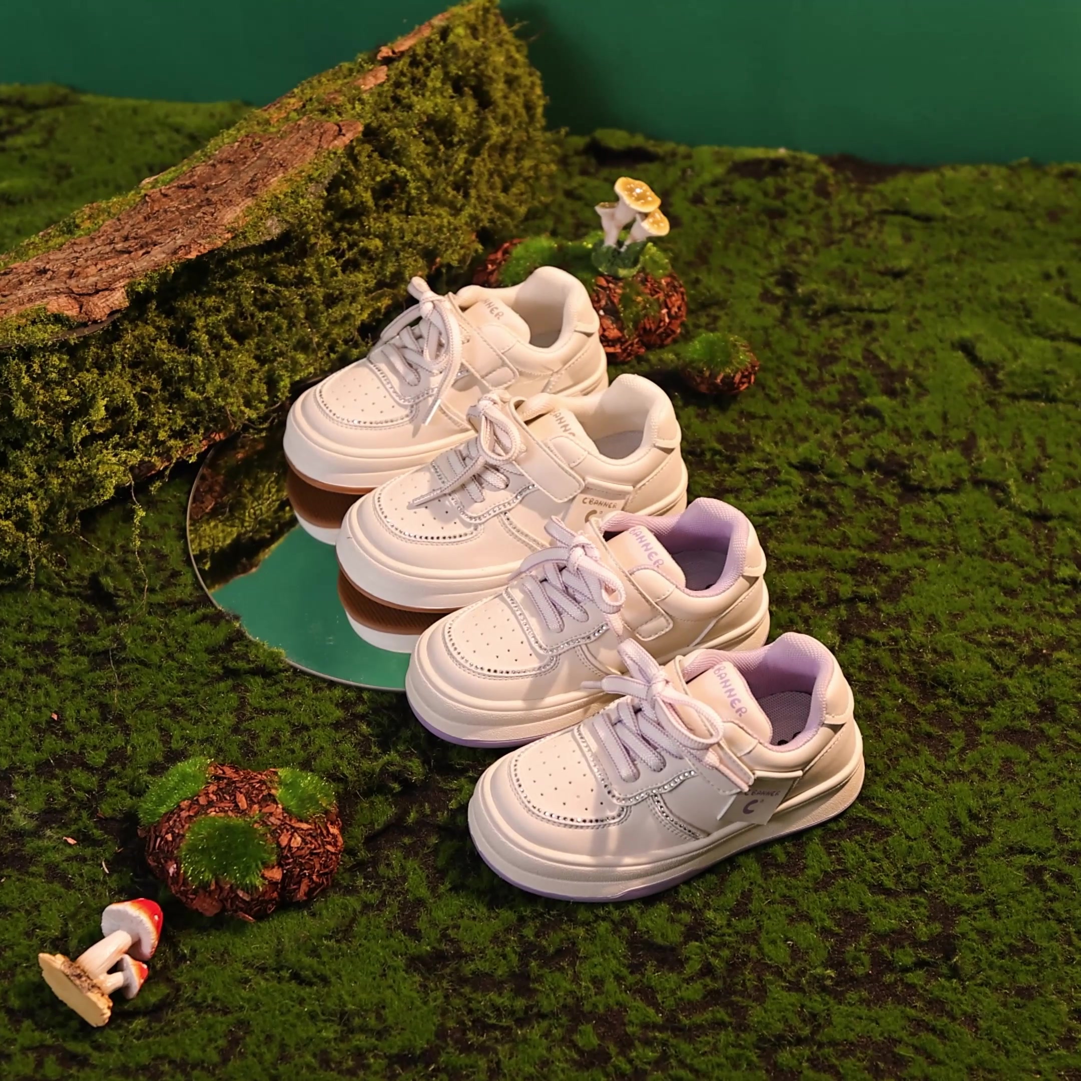 【校园必备】千百度小白鞋，舒适百搭，孩子上学首选！