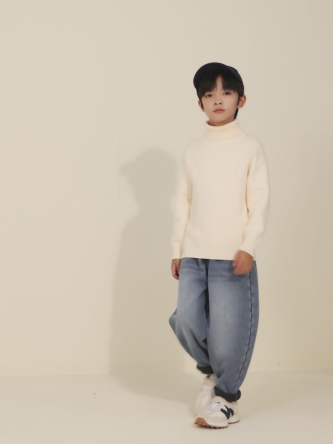 巴布豆BOBDOG男童加绒牛仔裤：冬季保暖神器，熊孩子也能变暖男！