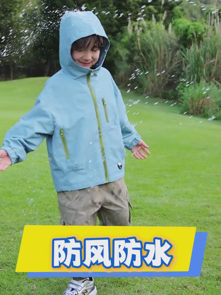 左西冲锋衣测评！亲子款太香了，户外遛娃神器get✅