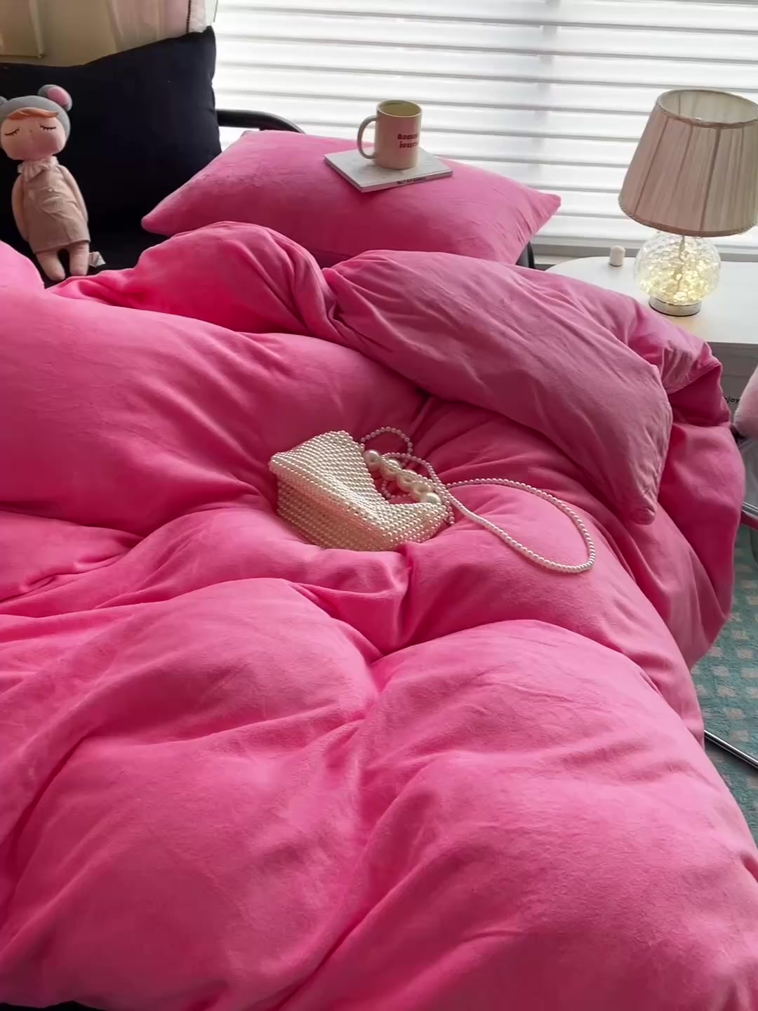 爸妈秋冬必备！简约牛奶绒三件套，温暖又时尚✨