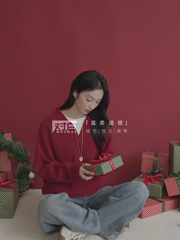 救命!这件毛衣也太显瘦了吧!法式慵懒感直接拉满💕