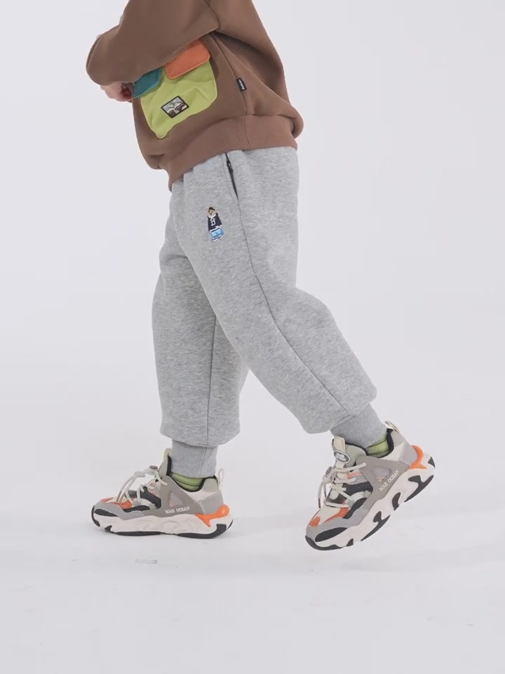 嘟嘟家加厚一体绒儿童裤：这厚度，娃儿能穿成‘米其林’吗？