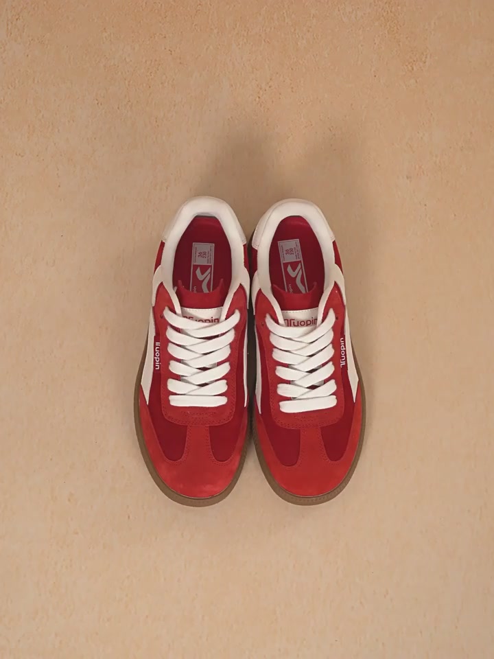 这双德训鞋也太好穿了吧！秋冬情侣鞋首选，小众不撞款！