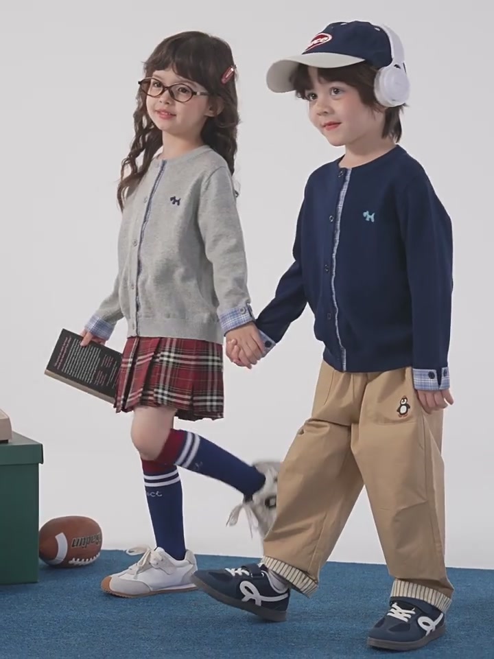 嘟嘟家纯棉儿童毛衣：柔软到心坎里的春日小确幸