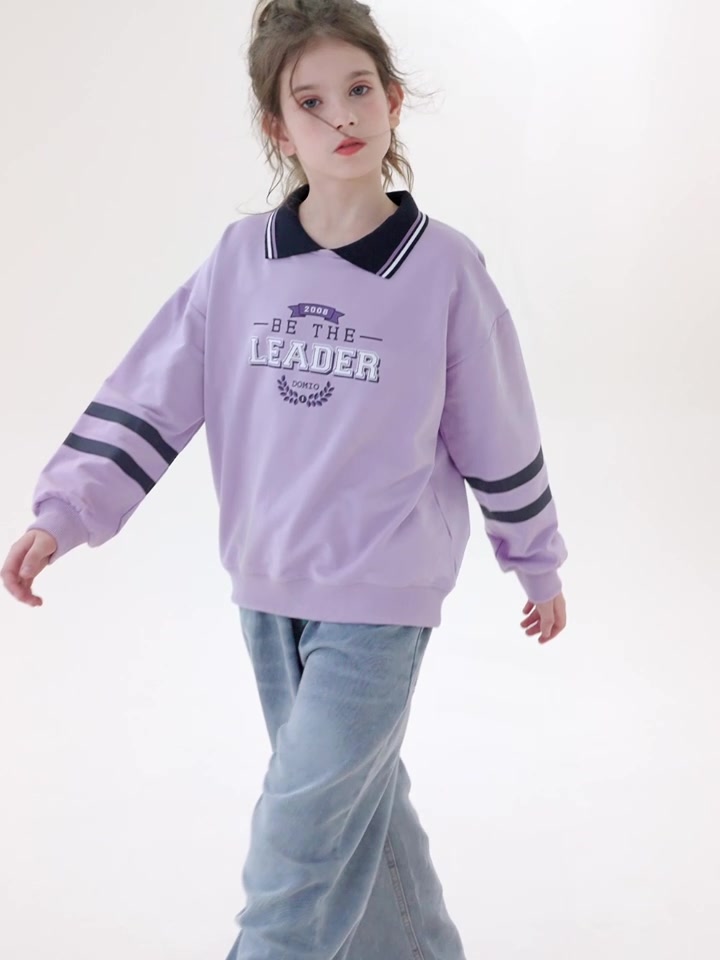 多妙屋女童卫衣：春季洋气穿搭，小公主的温暖守护