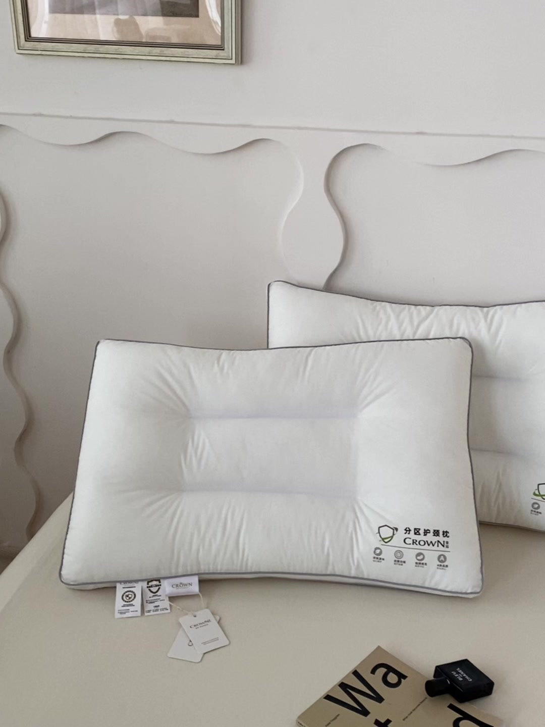皇冠家纺分区枕：睡醒不落枕，但价格有点“皇冠”