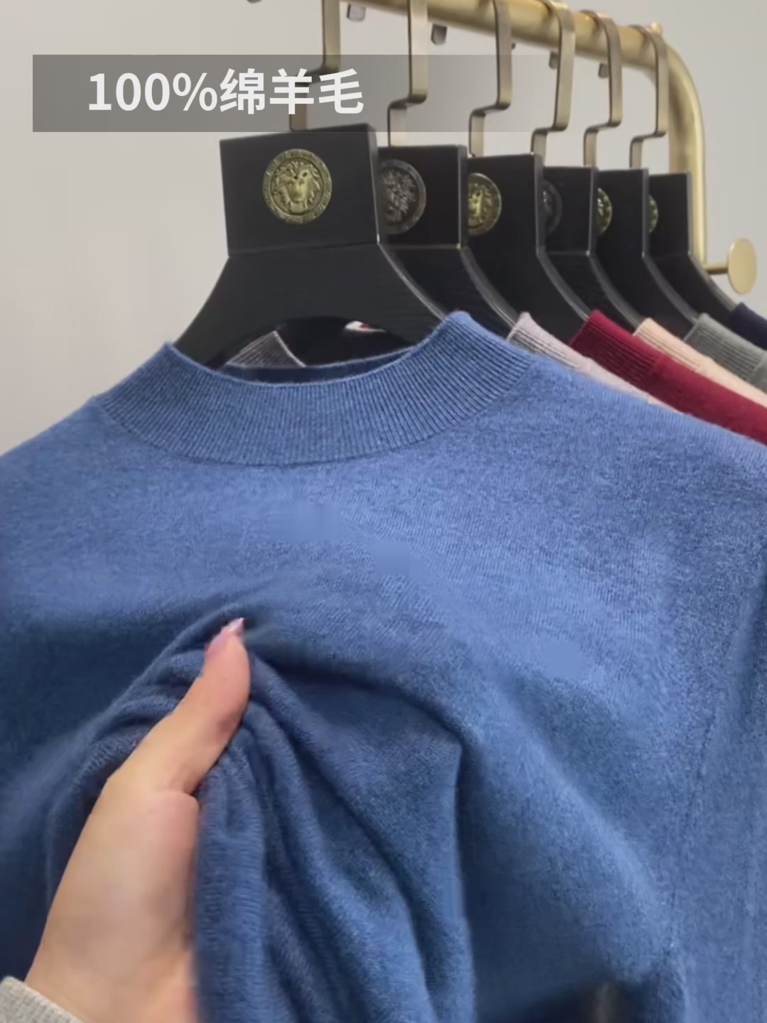 冬日必备！乔沃半高领羊毛衫，保暖又时髦的男士穿搭神器🔥
