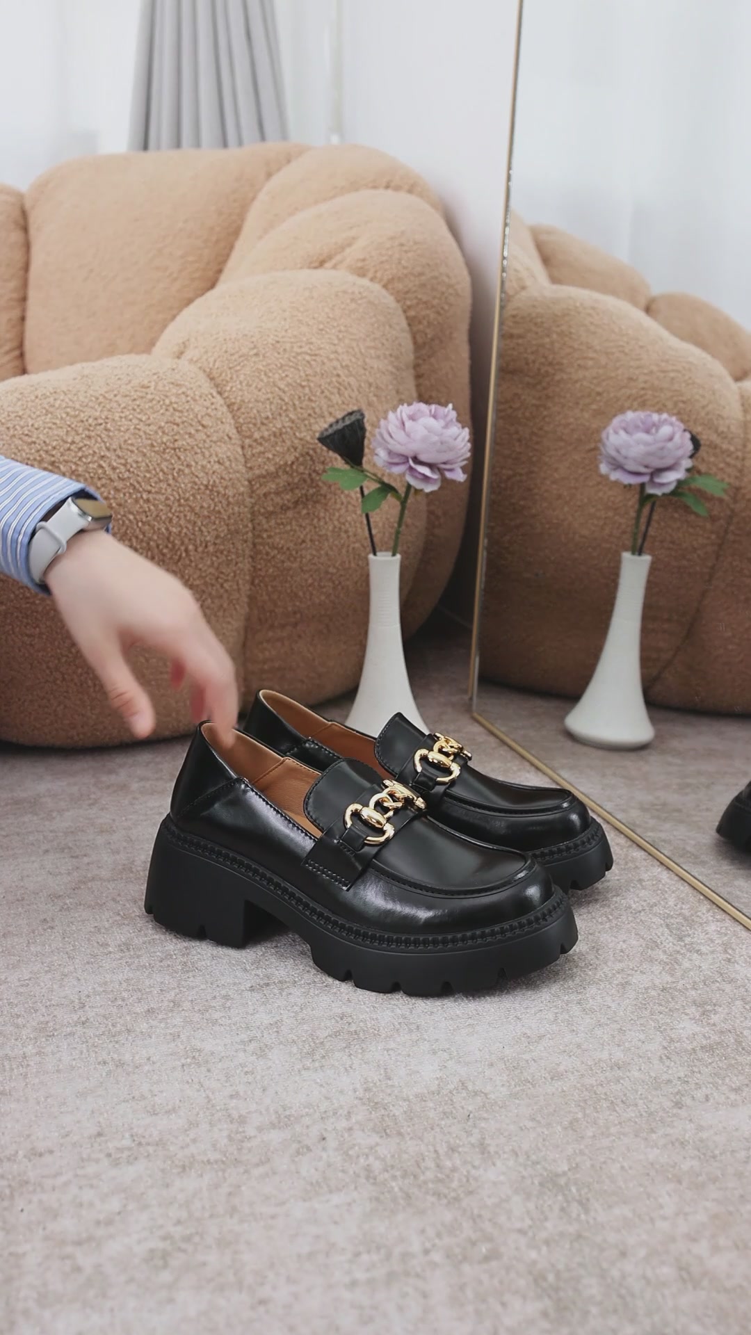 这双ZHR厚底乐福鞋，我穿了3天，优缺点都给你盘明白了！