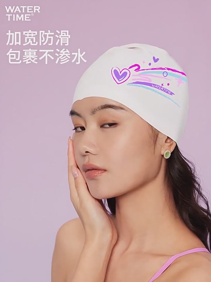 大头围姐妹的福音！Watertime加大泳帽实测，防水护耳不勒头，游泳体验直接起飞！