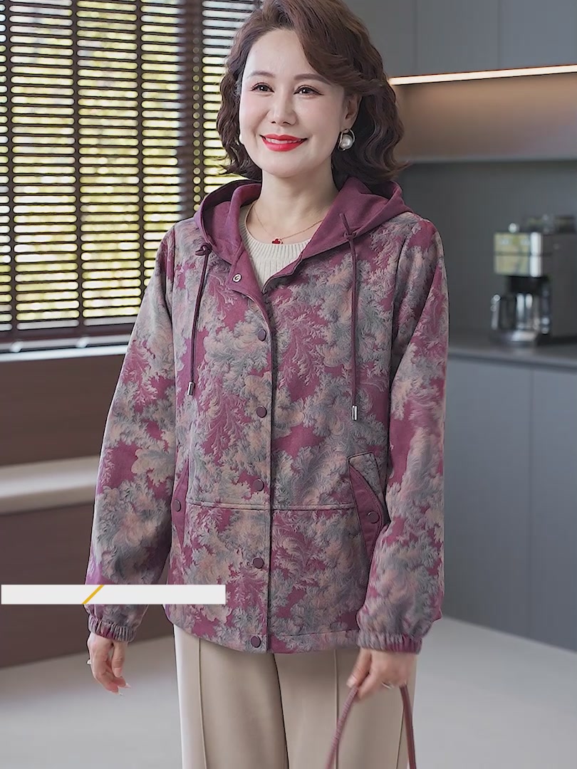 安久儿春秋夹克：妈妈们的时尚新宠，舒适与潮流并存