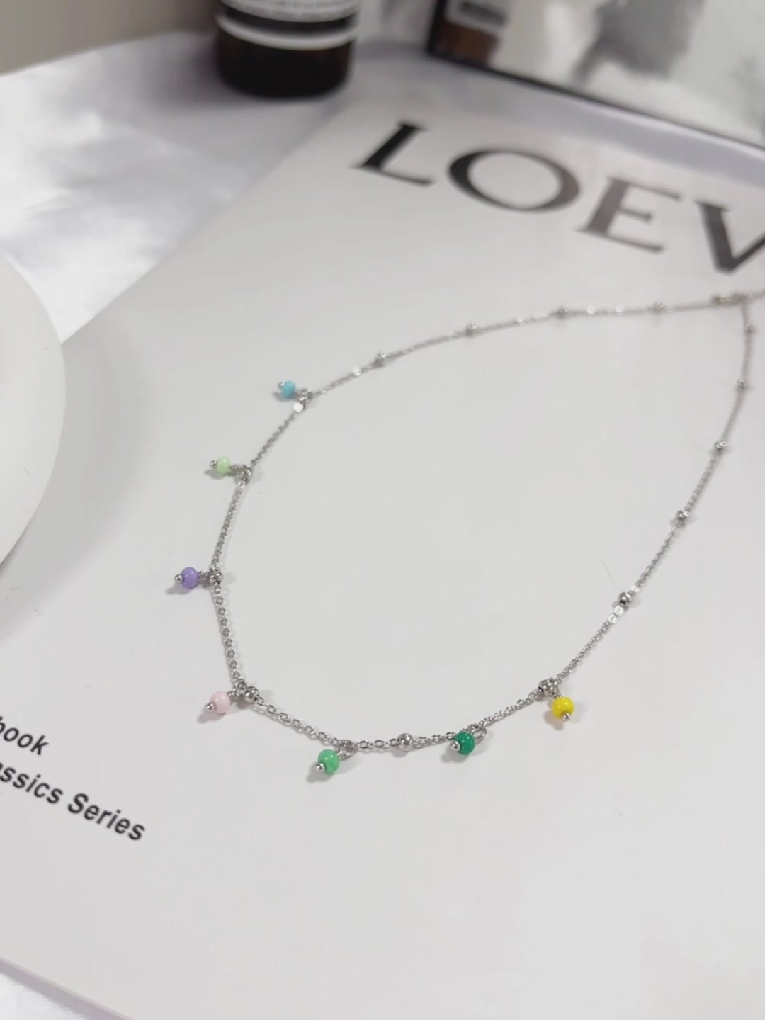 秋冬必备！DTOTO多巴胺豆豆颈链，轻奢高级感拉满✨