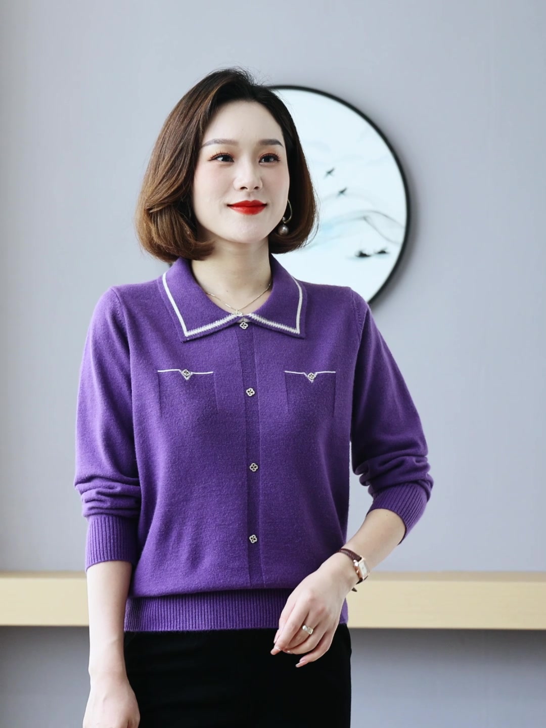 给妈妈挑毛衣，我选了这件1298元的寻蔻年华针织衫，值吗？