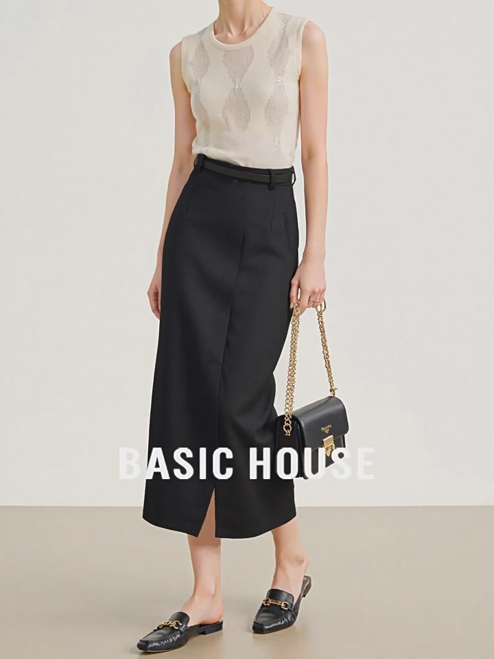 穿上这条西装裙，我成了办公室的“人间富贵花”