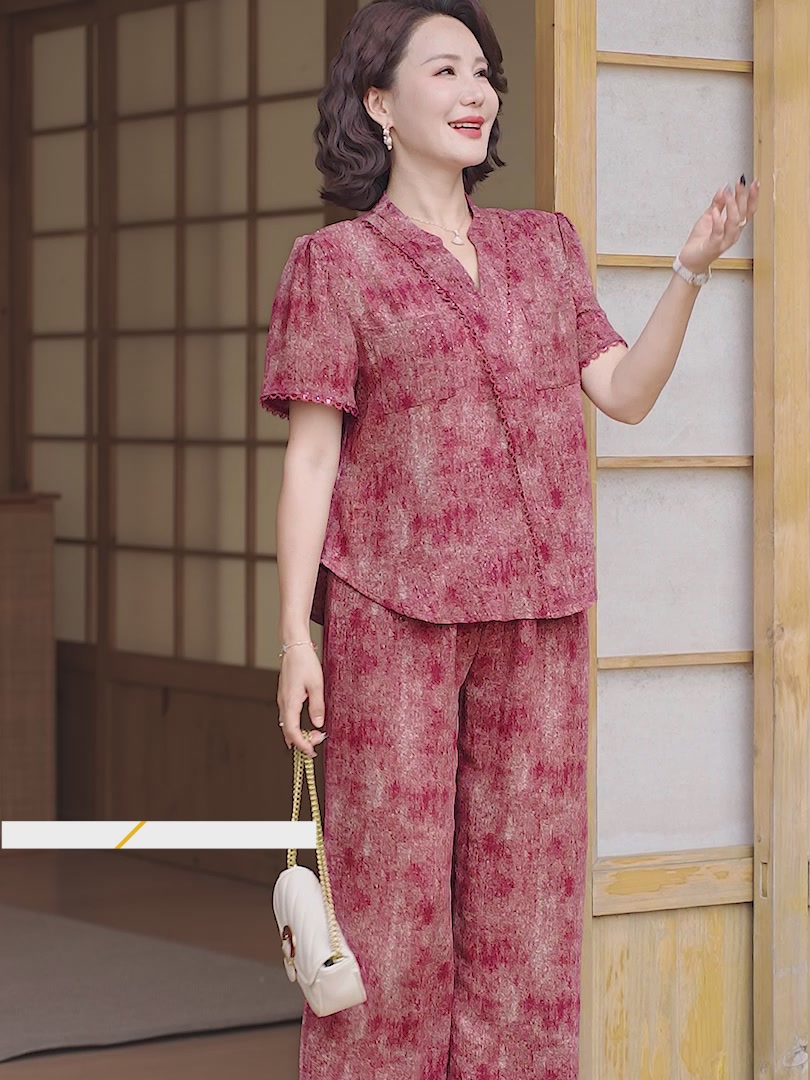 妈妈装界的『黑马』？讴歌天奴夏装套装真实体验报告