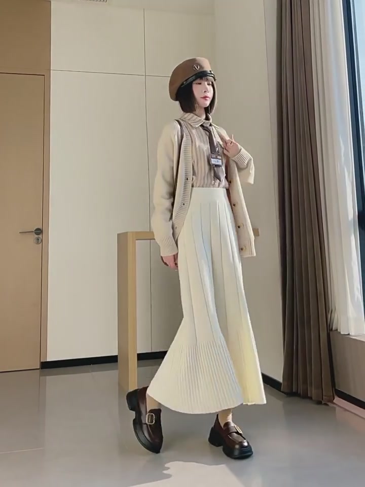 冲动下单的复古针织裙，我后悔了吗？