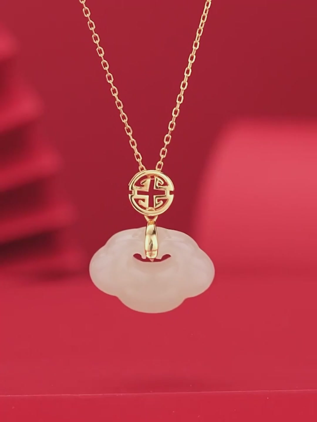 DTOTO平安锁项链：和田玉与925银的温柔碰撞，是福气还是负担？