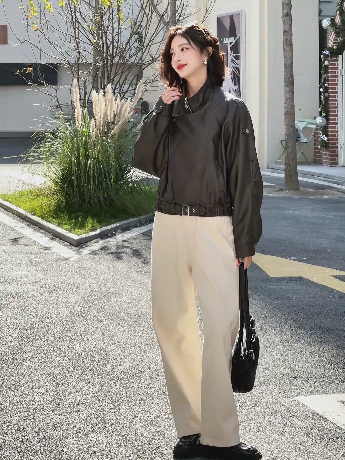 穿上这件皮衣，我就是港风酷飒女主角