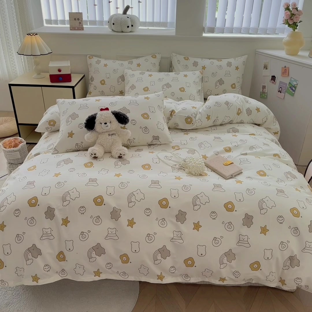 开学季必入！爸妈都夸的简约风宿舍三件套，亲测舒适到不想起床！