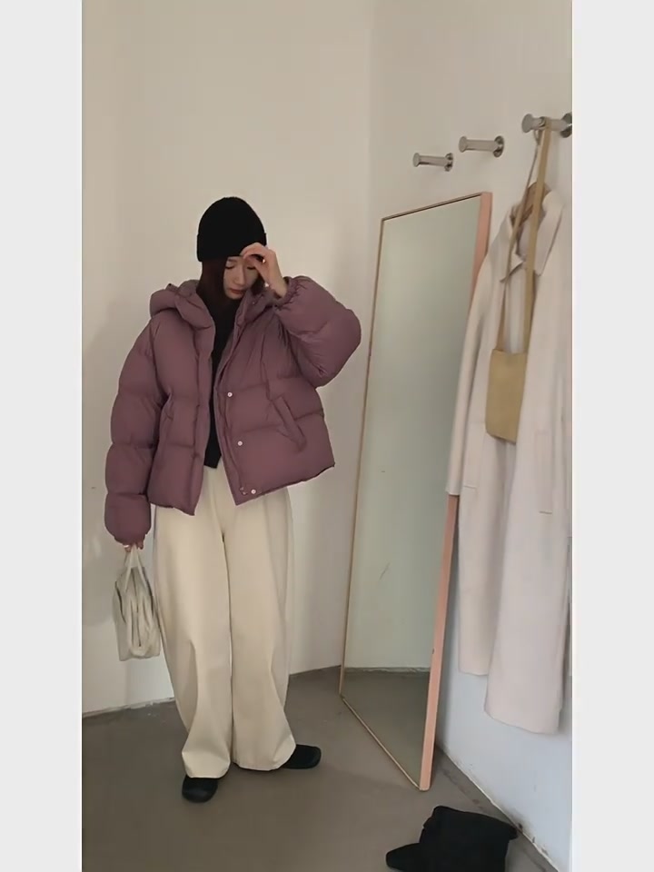 茗钥TG羽绒服：穿成面包超人还是行走的棉被？