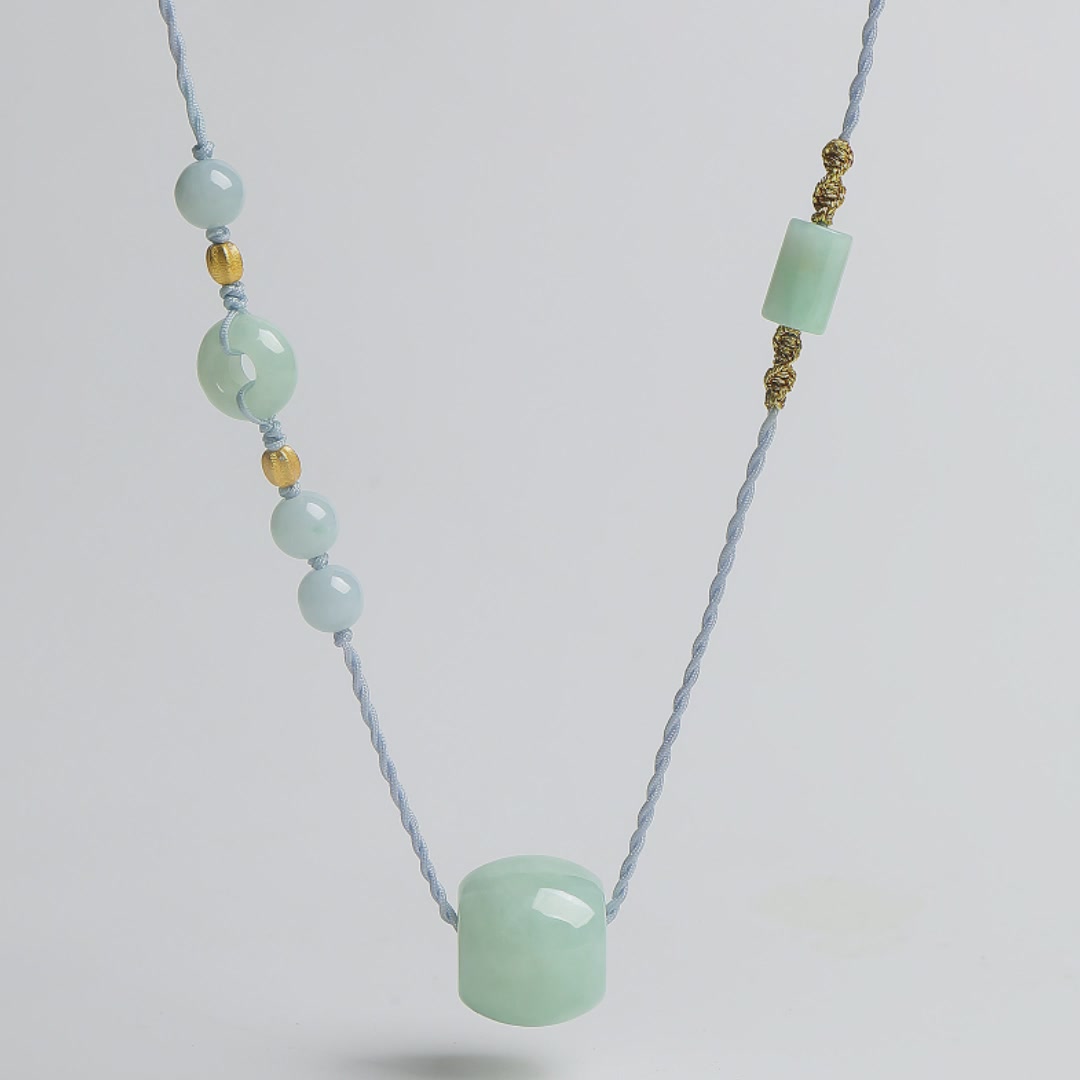 198块买翡翠项链？这波DIY操作我给满分！